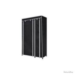 Devant 39 Devant -Des outils pour votre vie. 00028 Armoires penderie etagere tissu noir entree chambre camping 2002002