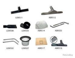 Aspirateur Inox Eau Et Poussières 70L 1250W + Accessoires ASP701 Leman 6 Aspirateur Inox Eau Et Poussières 70L 1250W + Accessoires ASP701 Leman -Des outils pour votre vie. 00032 Aspirateur Inox eau et poussieres 70L 1250W Accessoires ASP701 Leman