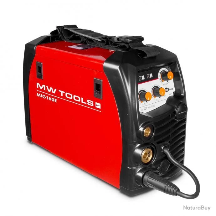 Poste à Souder Onduleur MIG-MAG-FLUX 160A - Manomètre Inclus MW-Tools MIG160E 2 Poste à Souder Onduleur MIG-MAG-FLUX 160A - Manomètre Inclus MW-Tools MIG160E – Image 2