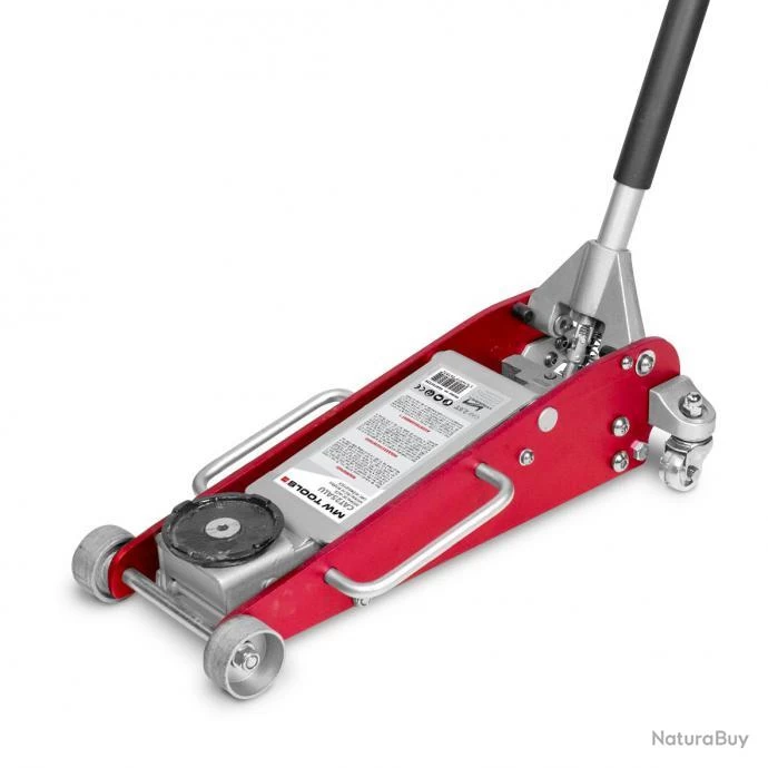 Cric Rouleur Hydraulique 2,5 T - Alu Et Acier MW-Tools CAT25ALU 2 Cric Rouleur Hydraulique 2,5 T - Alu Et Acier MW-Tools CAT25ALU – Image 2